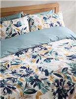 Pure Cotton Watercolour Floral Bedding Set