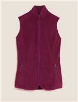 Zip Up Funnel Neck Gilet