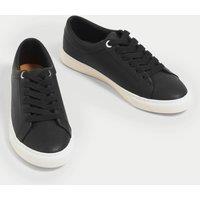 Lace Up Eyelet Detail Trainers