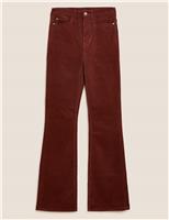 Corduroy Flared Trousers