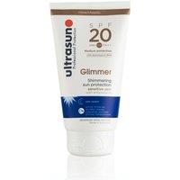 Ultrasun 20spf Glimmer Sun Lotion Protection 150ml Tube