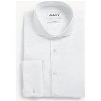 Tailored Fit Pure Cotton Shirt With Double Cuff
