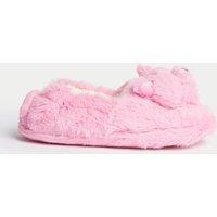 Percy Pig Kids' Percy Pig Slippers (4 Small - 6 Large) Pink