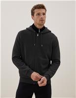 Autograph Cotton Rich Hoodie Black