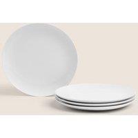 Set of 4 Maxim Coupe Dinner Plates