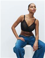 Lace Non-Padded Bralette F-H