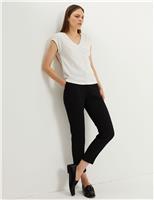 JAEGER Pure Cotton Jersey T-Shirt White