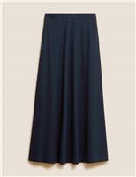 M&S Maxi A-Line Skirt Sand