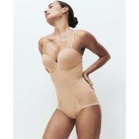 M&S Body Define Firm Control Bodysuit A-E Rose Quartz