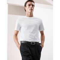 Pure Supima Cotton Crew Neck T-shirt