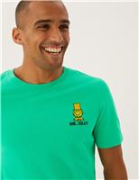 M&S Pure Cotton Mr. Men T-Shirt Green