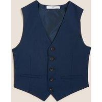 M&S Mini Me Suit Waistcoat (2-16 Yrs) Indigo