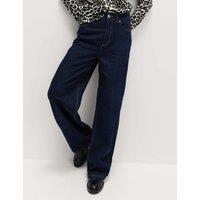 M&S The Wide-Leg Jeans Indigo Mix