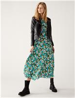 M&S Collection Petite Supersoft Crew Neck Jumper Spearmint