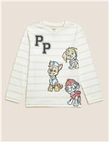 M&S Pure Cotton PAW Patrol Top (2-7 Yrs) White