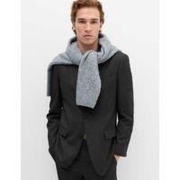 M&S Regular Fit Stretch Ultimate Suit Jacket Charcoal