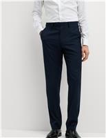 Regular Fit Stretch Suit Trousers