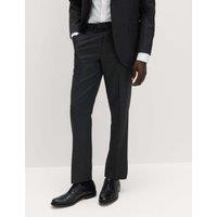 M&S Regular Fit Stretch Ultimate Suit Trousers Charcoal