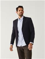 M&S SARTORIAL Pure Wool Blazer Navy