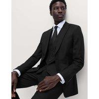 M&S Slim Fit Stretch Ultimate Suit Jacket Black