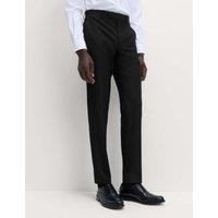 M&S Slim Fit Stretch Ultimate Suit Trousers Black