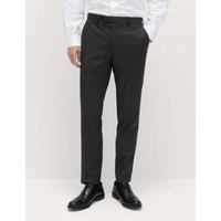 M&S Slim Fit Stretch Ultimate Suit Trousers Charcoal