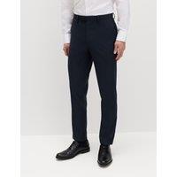 M&S Slim Fit Stretch Ultimate Suit Trousers Navy