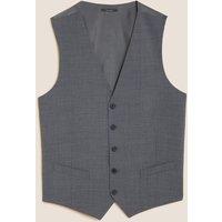 M&S The Ultimate Waistcoat Light Grey