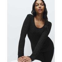 Heatgen Medium Thermal Long Sleeve Sparkle Top