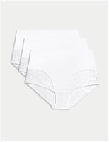 Body by M&S 3pk Body Soft Full Briefs Black