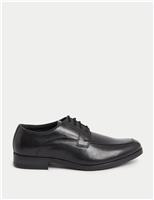 Wide Fit Leather Derby Shoes