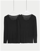 2pk Heatgen Thermal Long Sleeve Tops
