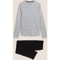 Pure Cotton Striped Pyjama Set