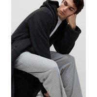 Fleece Supersoft Hooded Dressing Gown