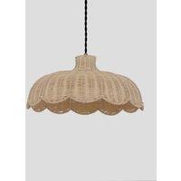 Scallop Rattan Shade