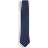 M&S Machine Washable Tie Navy