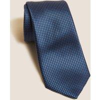 Check Pure Silk Tie
