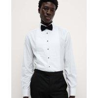 Tailored Fit Luxury Cotton Double Cuff Dress Shirt