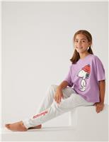 M&S Snoopy Pyjamas (6-16 Yrs) Grey Marl