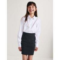M&S Girls Short Tube School Skirt (9-18 Yrs) Black