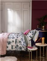 Cotton Blend Palm Bedding Set