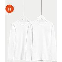 2pk Heatgen Thermal Long Sleeve Vests (2-14 Yrs)