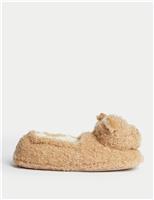 Kids Spencer Bear Slippers (4 Small - 7 Large)