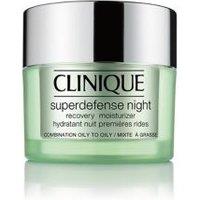 Superdefense Night Recovery Moisturizer - Combination Oily 50ml