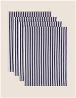 Set of 4 Cotton Rich Basket Weave Tea Towels