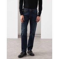 Autograph Slim Fit Japanese Selvedge Stretch Jeans Dark Indigo