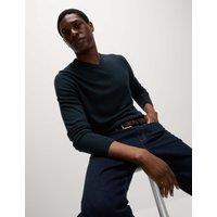 M&S Cashmilon V-Neck Jumper Navy