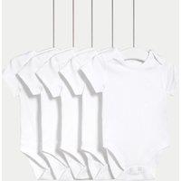 5pk Pure Cotton Bodysuits (5lbs-3 Yrs)