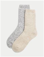 2pk Heavyweight Thermal Boot Socks
