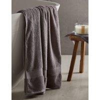 M&S Super Soft Pure Cotton Towel Walnut